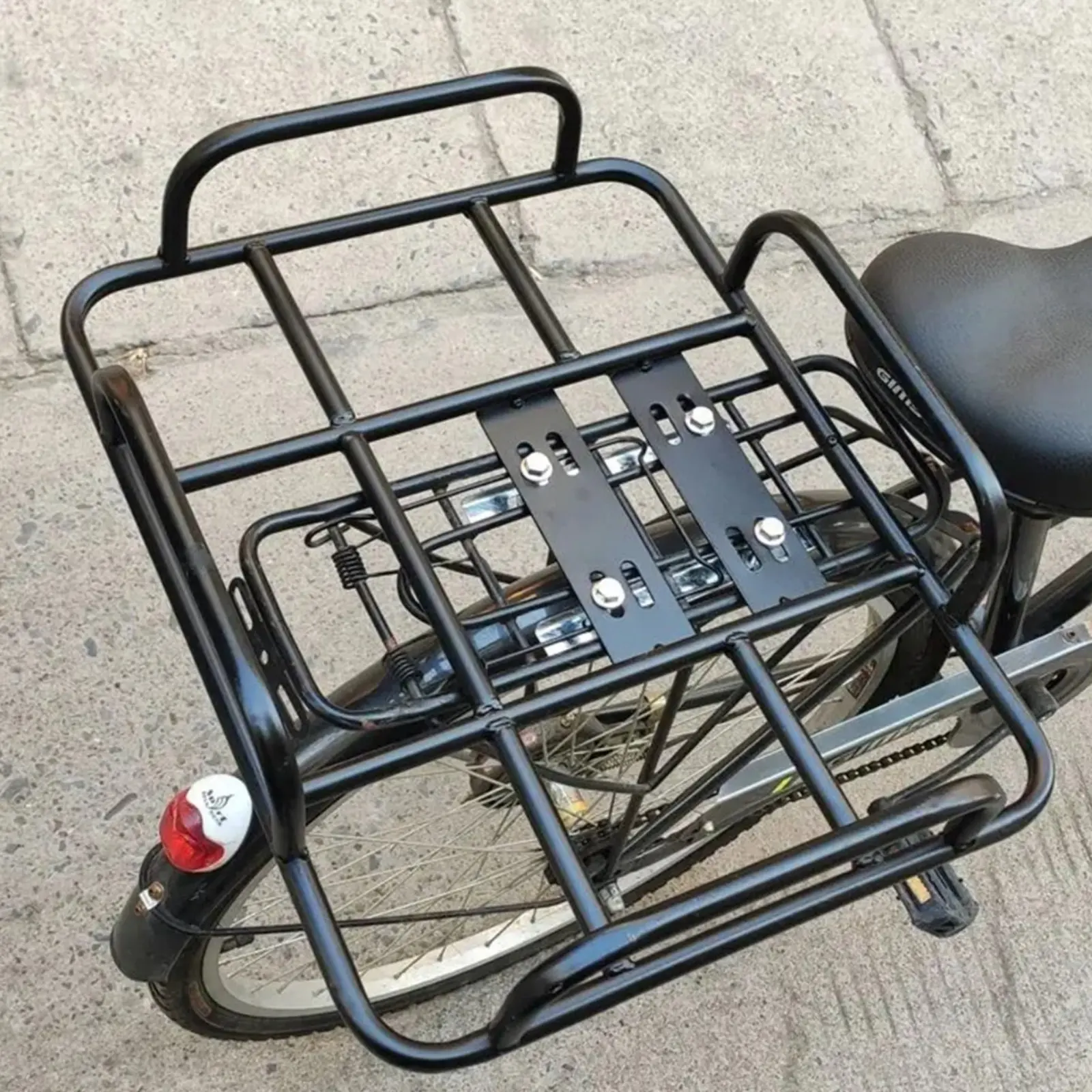 Food Delivery Box Rack Universal Fit Motorcycle Delivery Delivery Carrier Electric Bike Luggage Carrier Easy Installation