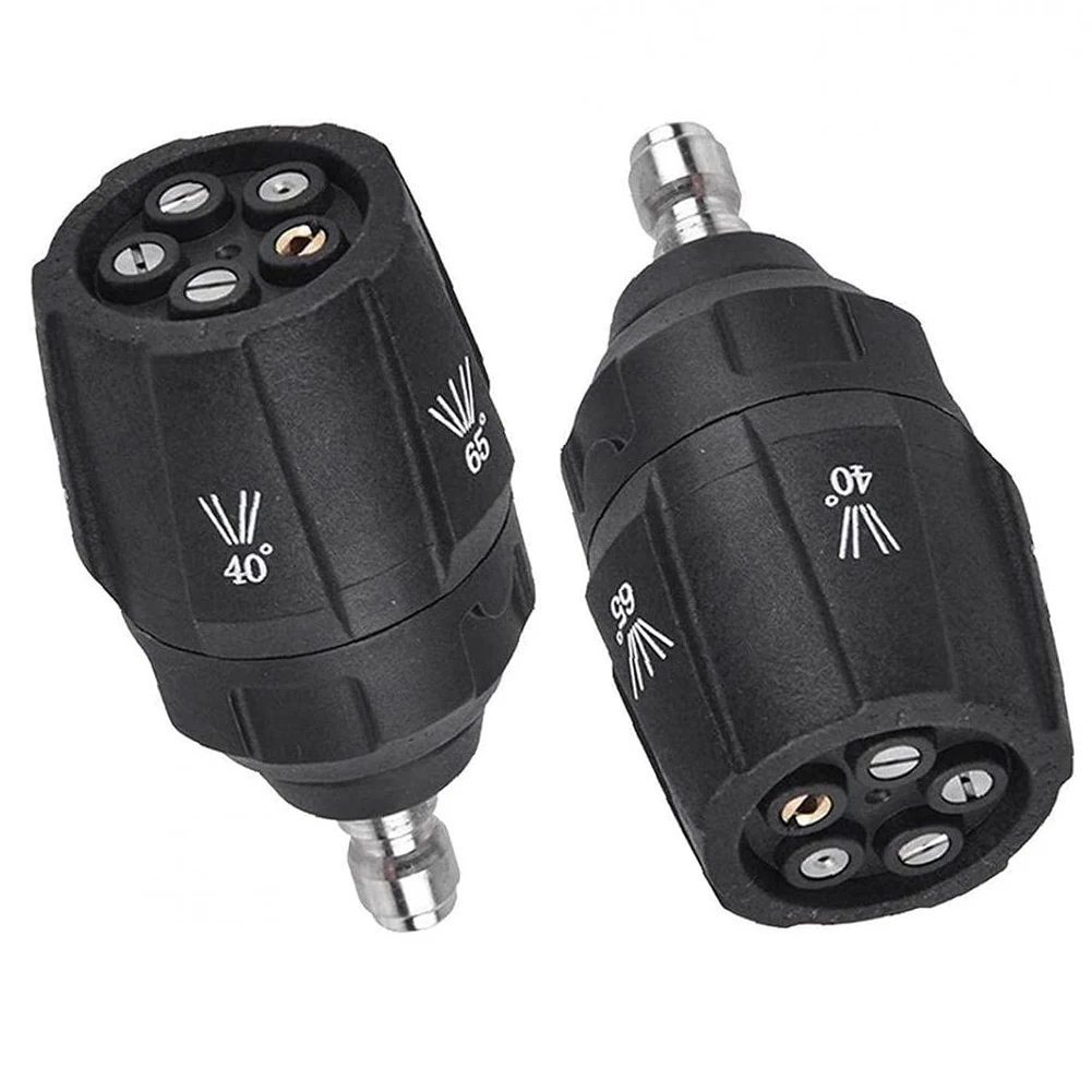 A36T-5 In 1 High Pressure Rotary Turbine Nozzle Adapter For Karcher K2-K7 High Pressure Washer Nozzle Quick Connect