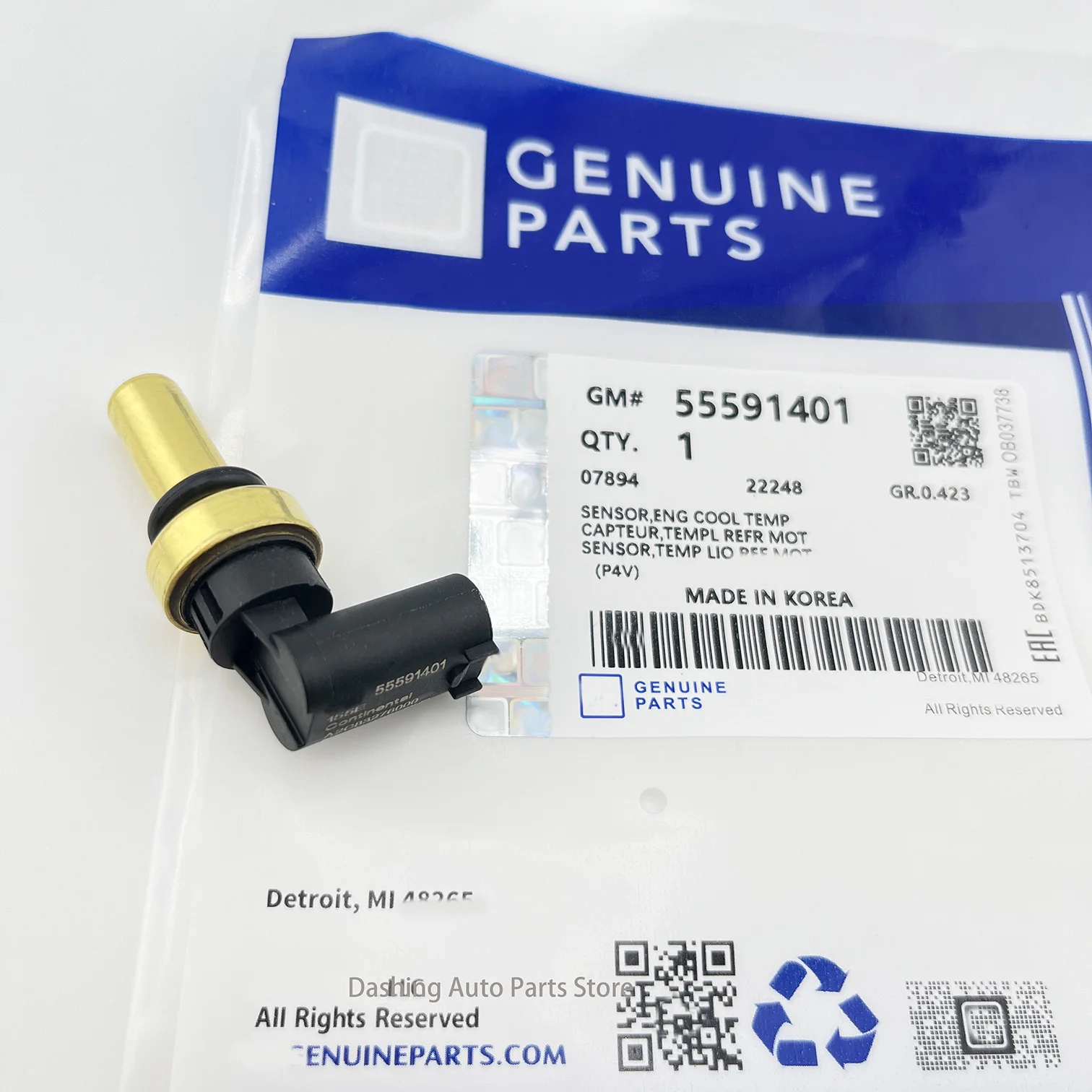 

﻿ 1/10 шт. 55591401 датчик температуры охлаждающей жидкости двигателя для Chevrolet Cruze Trax Buick Encore Opel Astra 55353807 55563530