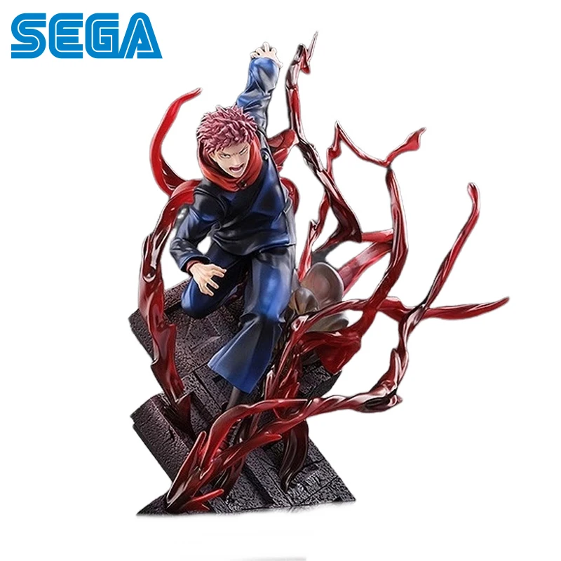 

Genuine SEGA S-FIRE Itadori Yuji Jujutsu Kaisen Original Anime Action Figure PVC 24CM Collectible Model Statuette Ornament Gift