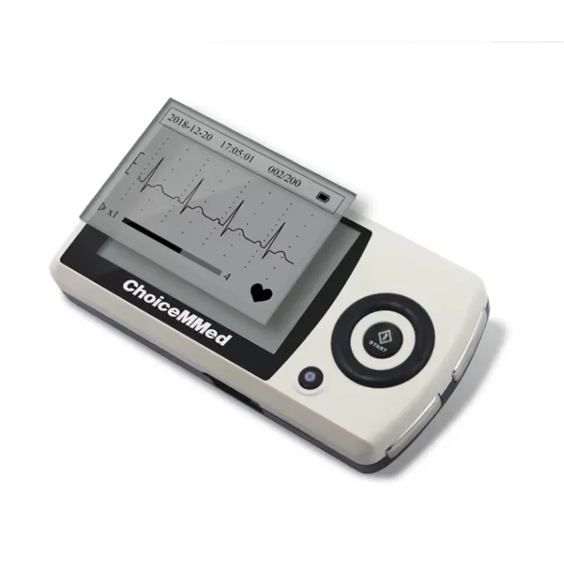Modern Medical MMed Handheld for Personal Health Monitoring, Portable Electrocardiogram Device with Accurate