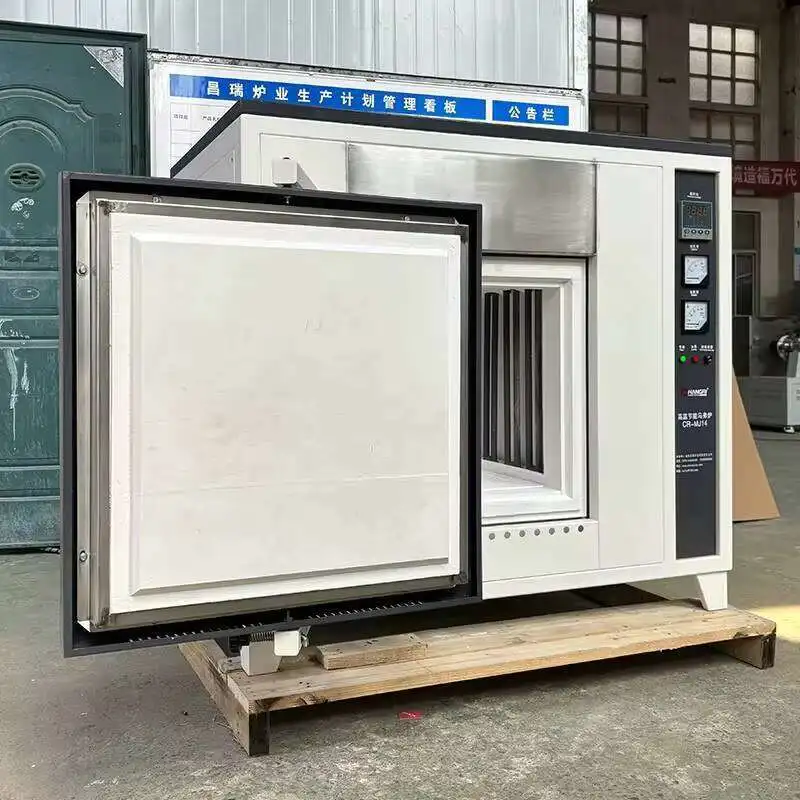 1200 1800 High Temperature Electric Heat Treatment Lab Box Chamber Sintering Furnace PID Controller Muffle Oven