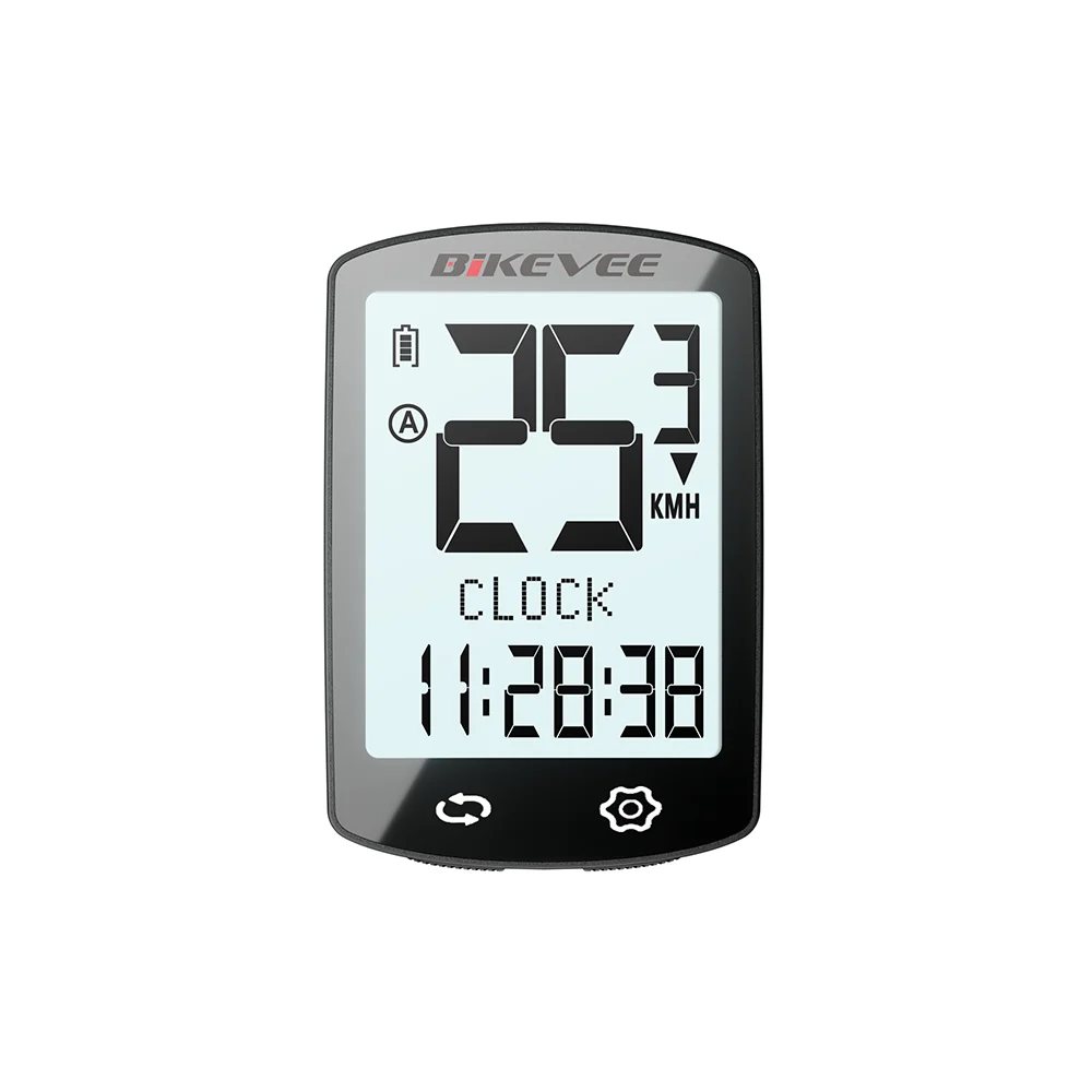 AliExpress Bikevee USB-C Rechargeable Bicycle Computer Waterproofing Large Screen Ultra-Long Standby Cycling Speedometer Odometer Bike Accessory