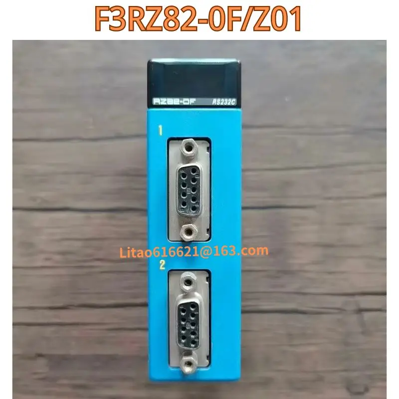 Used original disassembly PLC module F3RZ82-0F/Z01 F3RZ82 functional test OK, fast delivery