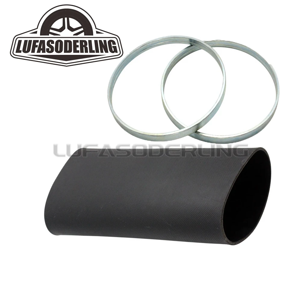 Rear Rubber Sleeve Air Spring w/Crimping Ring For Mercedes Benz E-Class W211 S211 2003-2009 Air Spring Bag 2113200725 2113200825