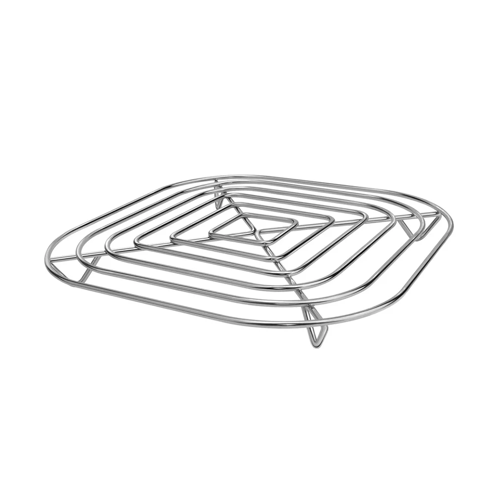 Stainless Steel Basket Rack Designed Exclusively for Crispi FN101 Air Fryer to Maintain Optimal Cooking Efficiency