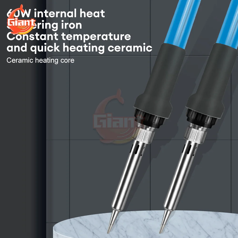 13PCS Electric Soldering Iron Portable Handheld Soldering Iron Pen Adjustable Temperature Fast Heating Solder Welding Tools