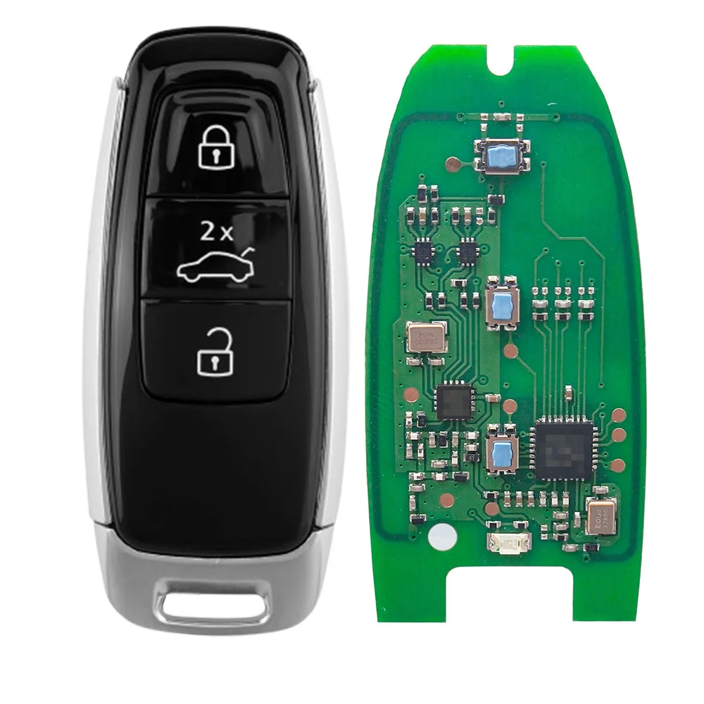KEYDIY FGB08 MQB49 5D Smart Key PCB With Shell Remote For VW Audi Non-UWB 2 Chip Direct Matching ID Modification ZA FGA Generate