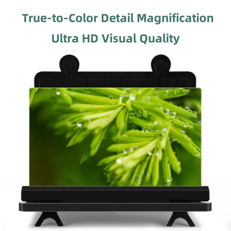 10 Inch Portable Mobile Phone Screen Magnifying Glass Video Amplifier Stand HD Folding Mobile Phone Amplifier