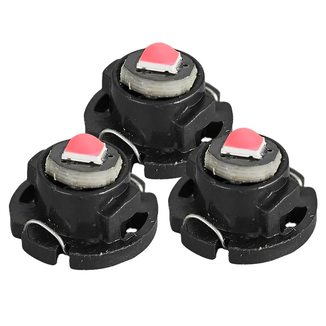 3pcs Red Neo Wedge LED Car Dash Heater Climate Control Backlight Bulbs 12V fit for GMC Chevy Truck Suburban 1988 1989 1990-1994