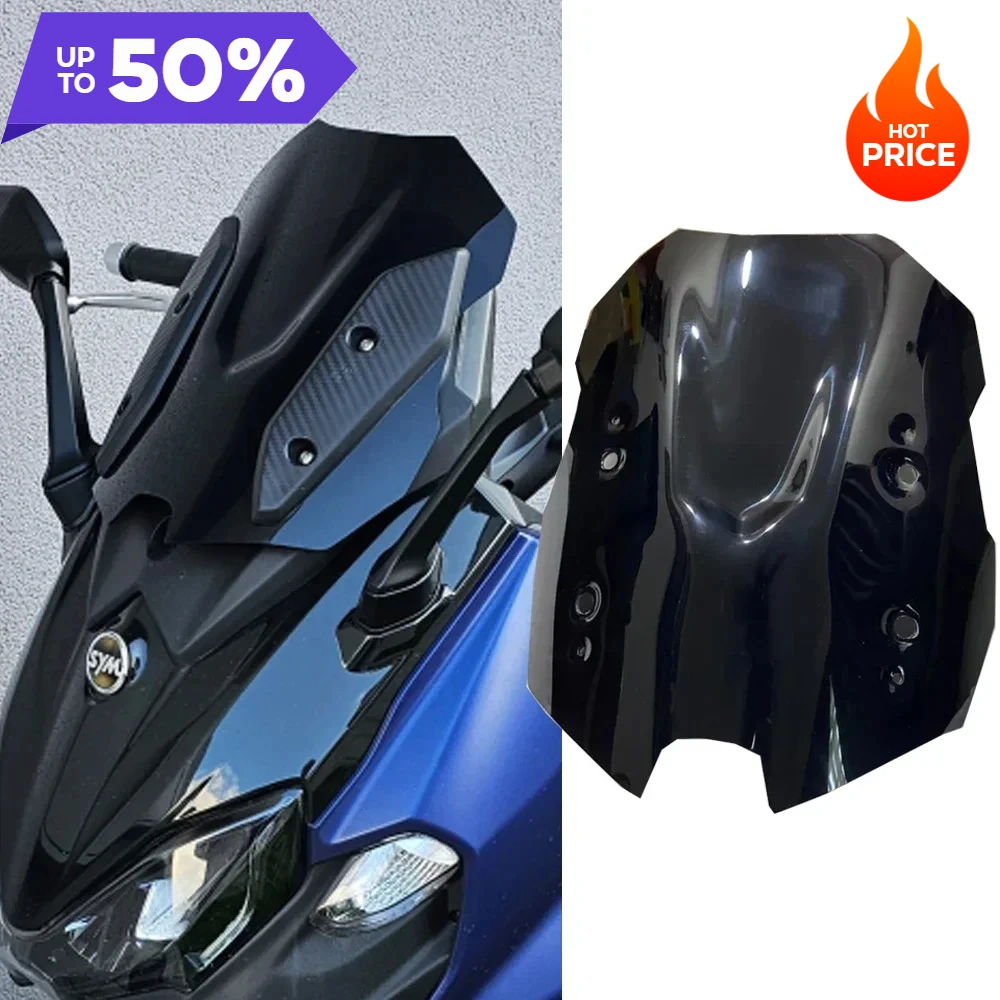 For SYM MAXSYM TL508 TL 500 2019 2020 2021 2022 TL500 Windscreen Motor Windshield Wind Deflectors MAXSYMTL 508 Accessories Smoke