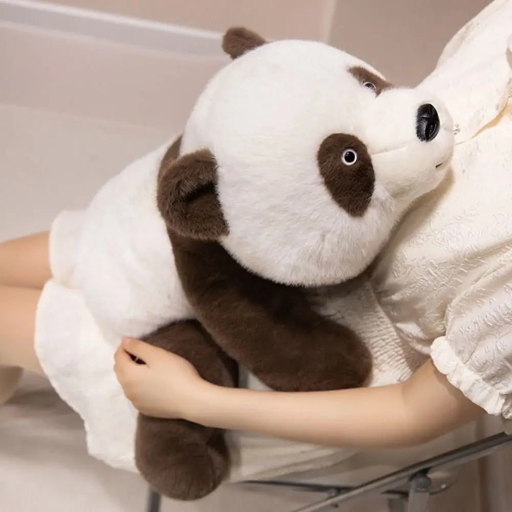 Panda de dibujos animados simulación Animal Hugmotion tecnología Panda peluche lindo Material suave Panda regalos de navidad