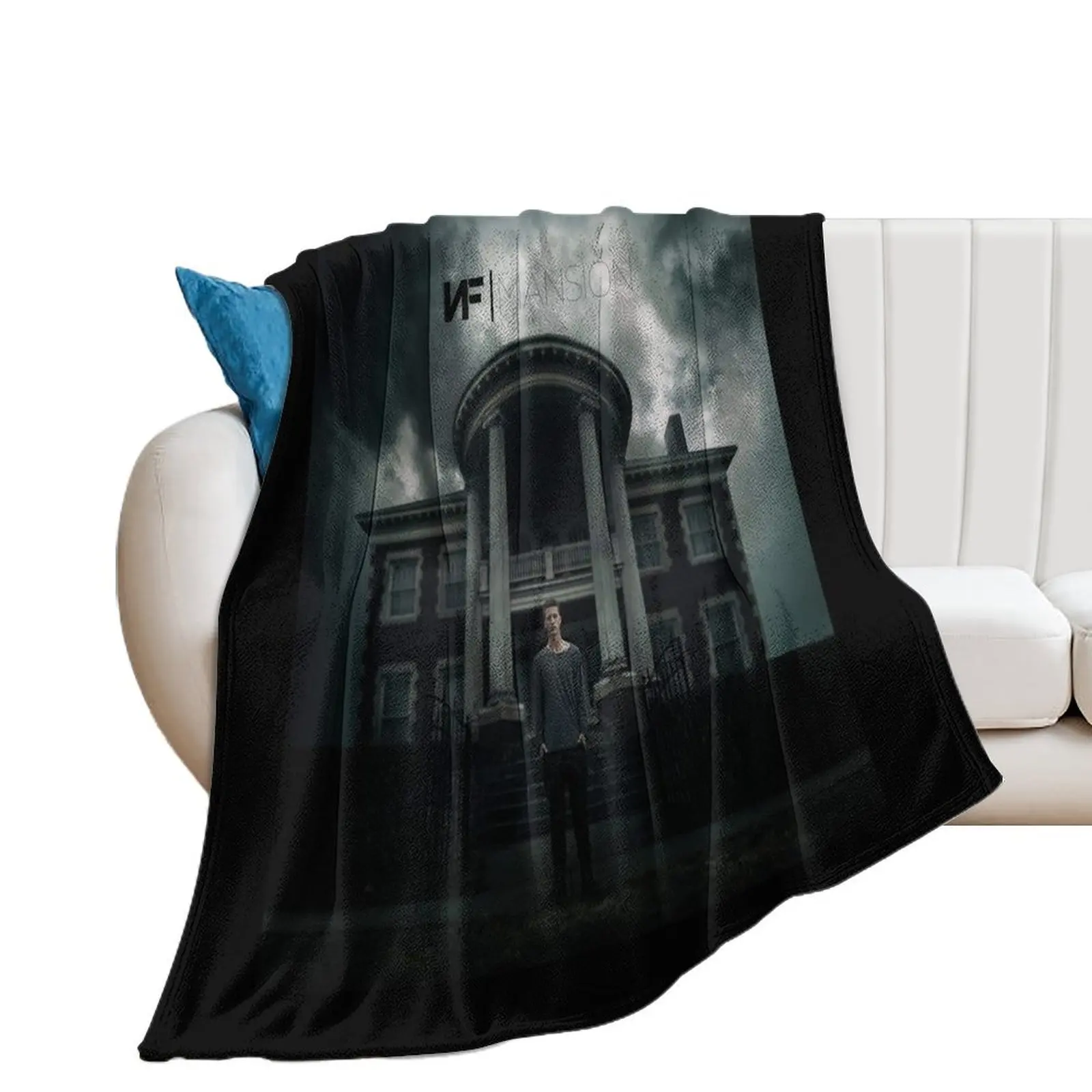 

Mansion Throw Blanket halloween Hairys Blankets