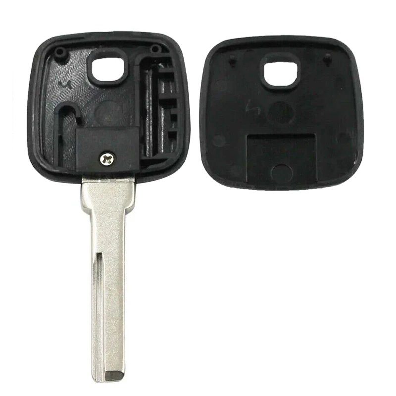 KEYECU HU56 Blade Transponder Ignition Key Shell Case Fob f1996 1997 1998 1999 2000 2001 2002  for Volvo S40 V40