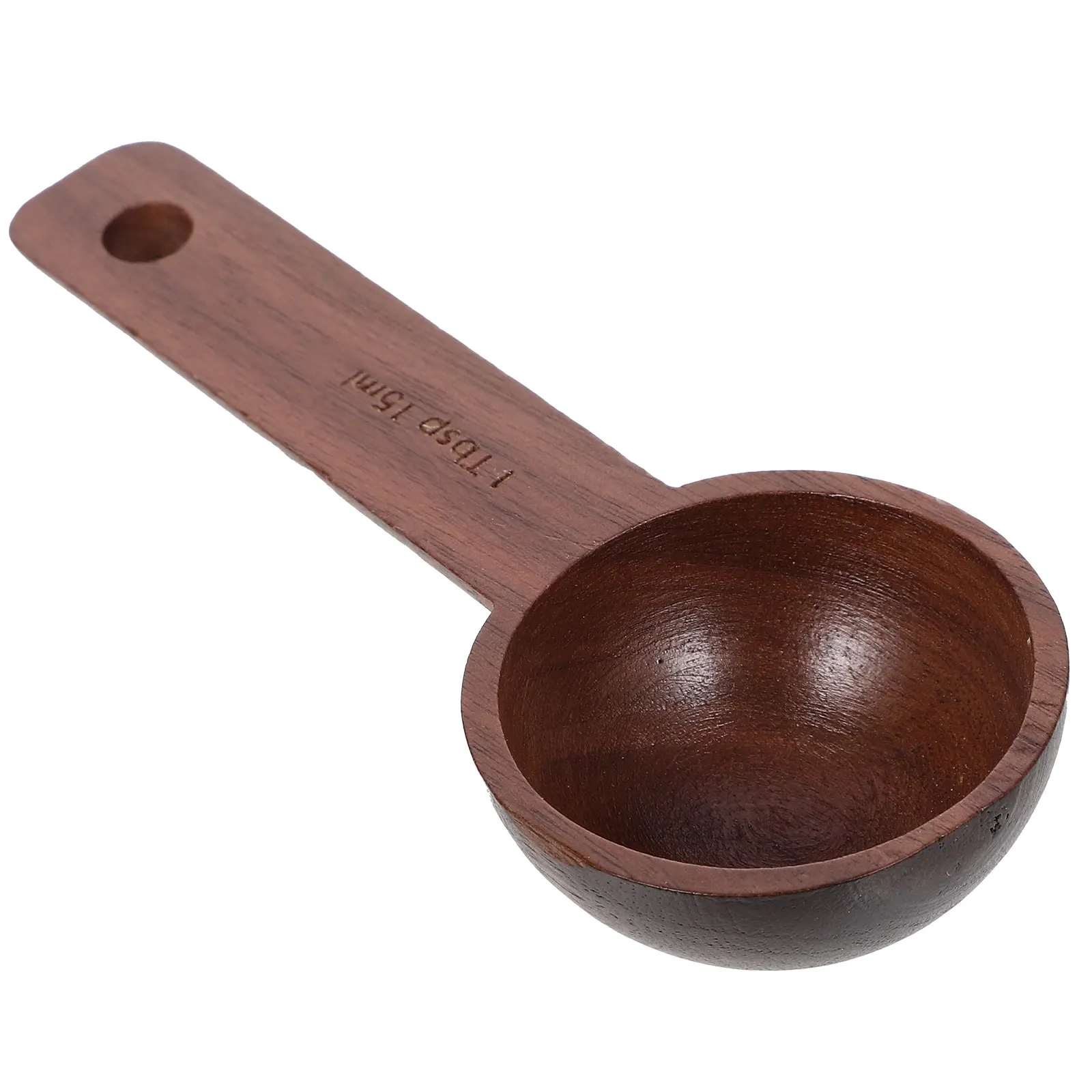

Wood Measuring Spoon Black Walnut Coffee Bean Scoop Kitchen Tool Multi Function Practical Wooden Spoon For Tea Powder