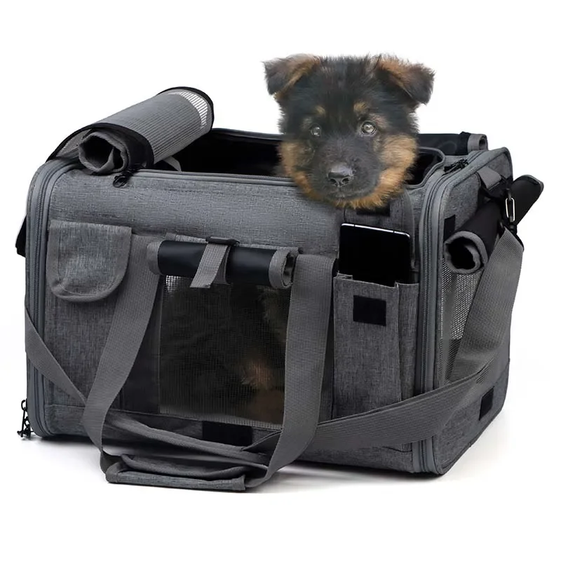 Original Home Outdoor Travel Pet Carriers Soft-Sided Large Single Shoulder Dog Bag Cat Carrier for Privacy Protection