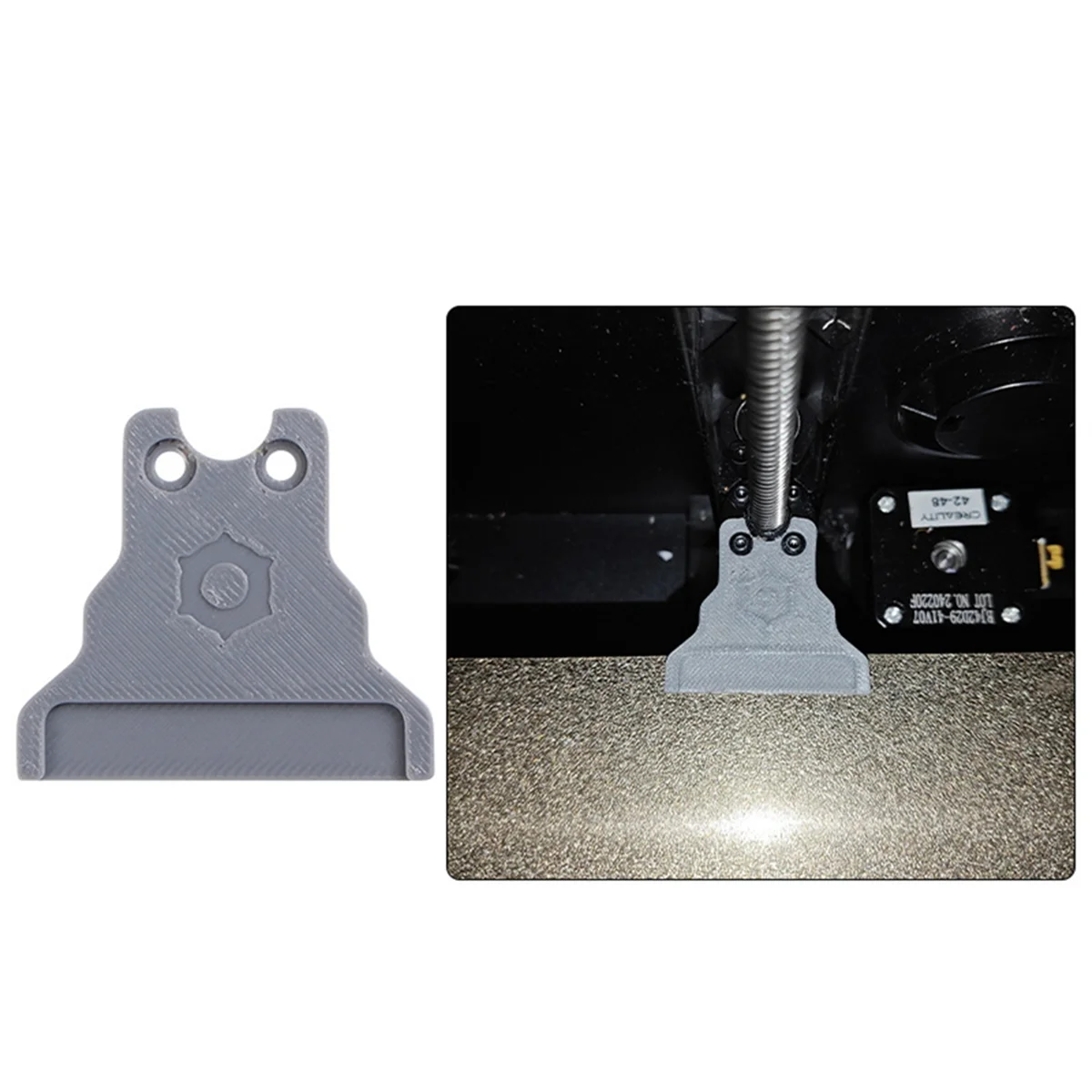 SMIEA Parte della stampante 3D Spazzola per ugelli con kit di parti di stampa per Creality K1 MAX Kit di pulizia per ugelli in silicone per pulizia ugelli