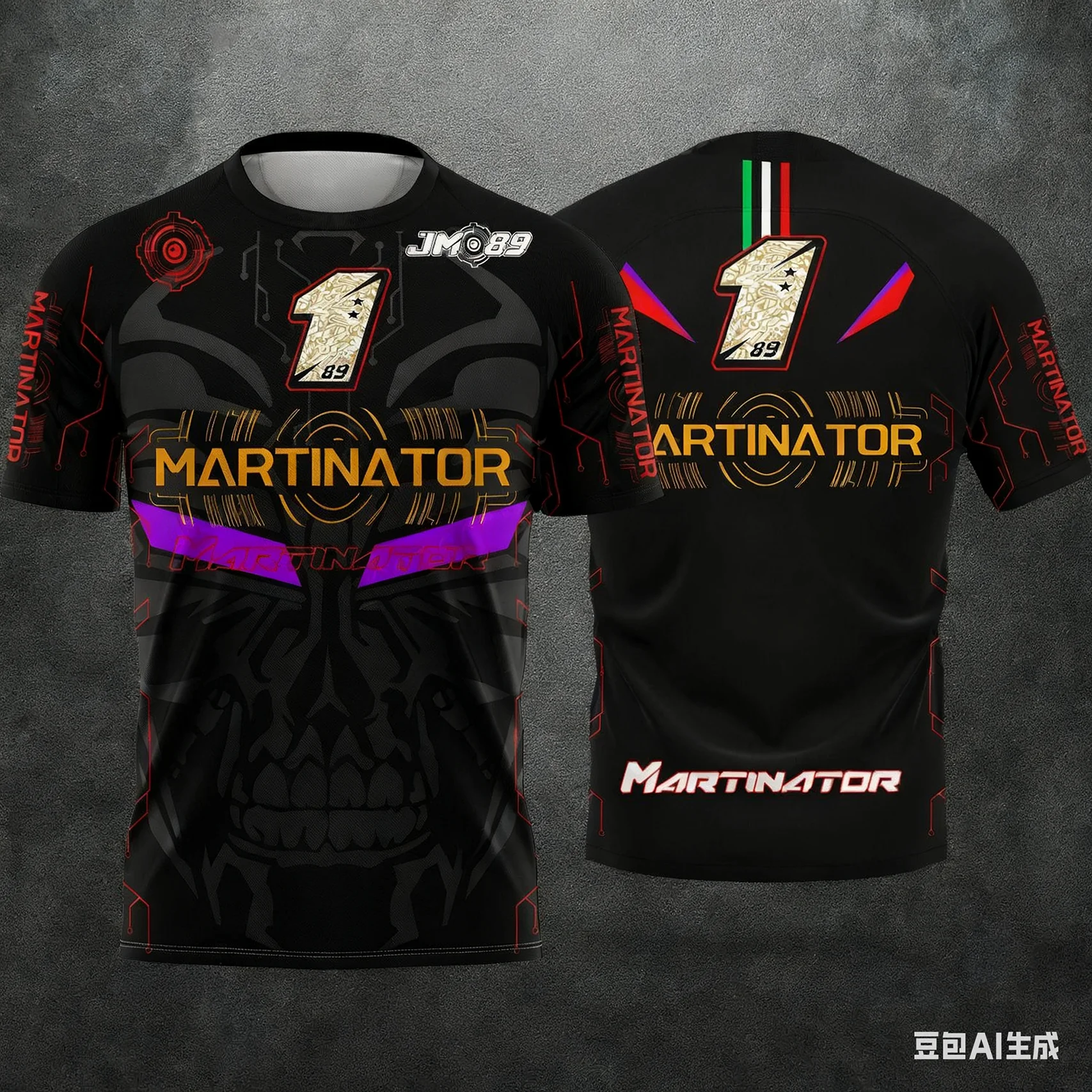 2025 رقم جديد 89 سائق خورخي مارتن عشاق السباق الصيف الأطفال الكبار المألوف تنفس تي شيرت