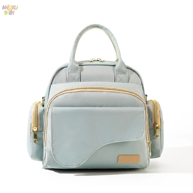 3-in-1 Baby Diaper Bag Backpack Large Capacity Maternity Bag Waterproof Mommy Bag Travel Baby Backpack with Insulated Pockets