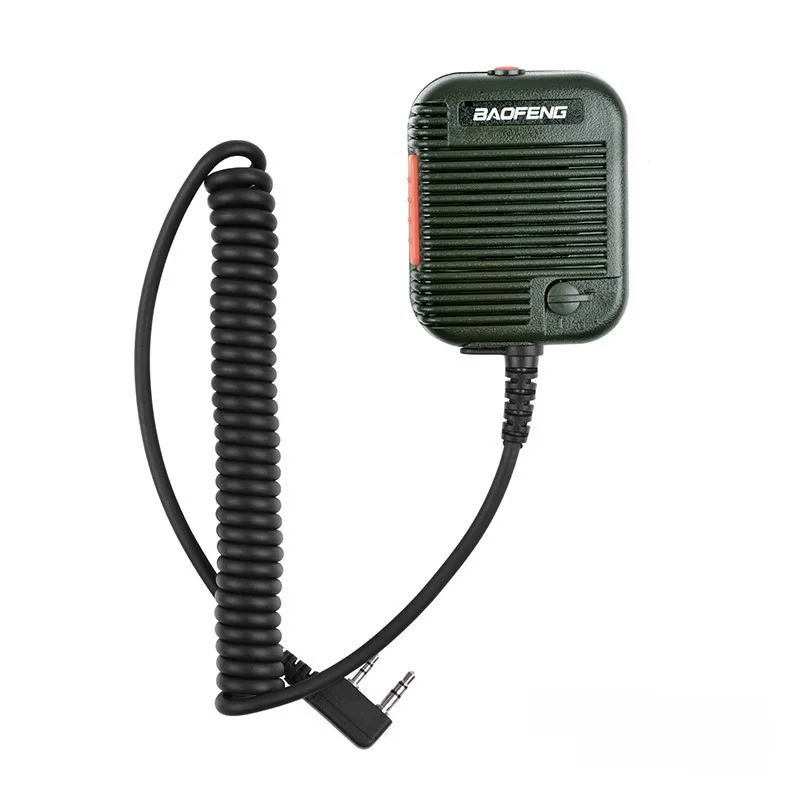 

AR-152 Tactical Remote Microphone Speaker Mic Volume Adjustable for Baofeng AR-152 UV-5R UV-S9 PLUS Walkie Talkie Two Way Radio