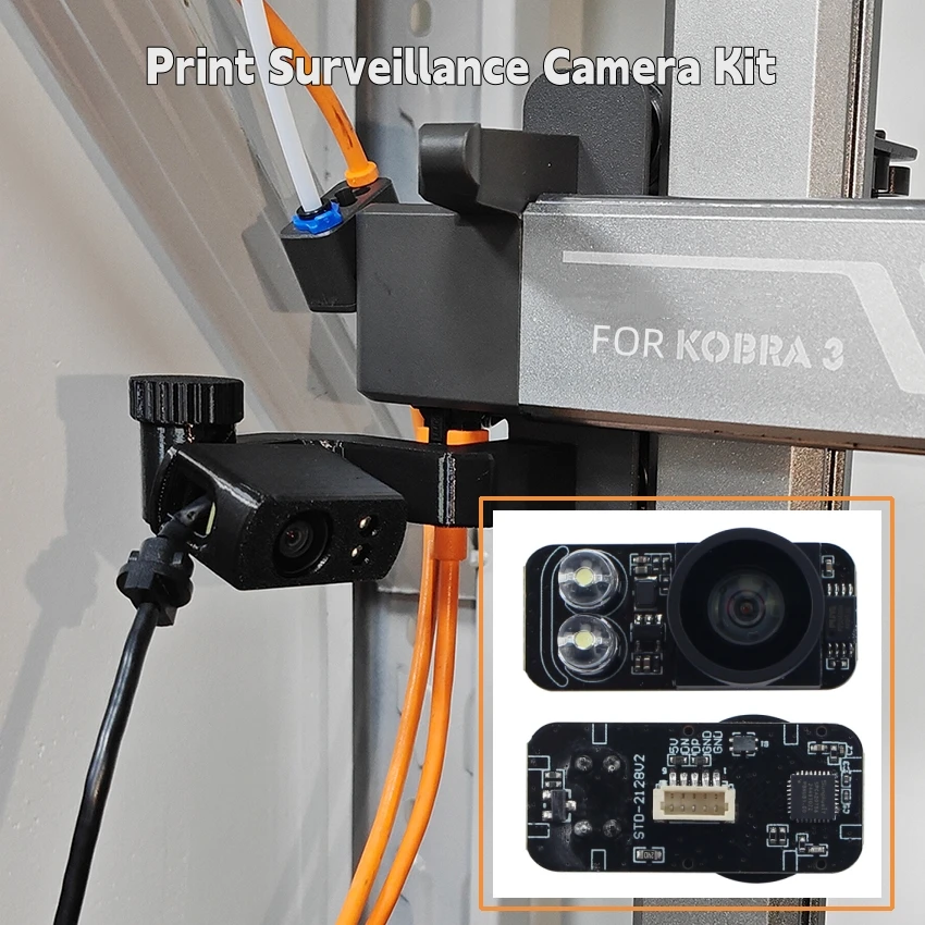 ANYCUBIC Kobra 3/K3C/K3M/K3MC 印刷監視カメラキット 3D プリンタアクセサリー