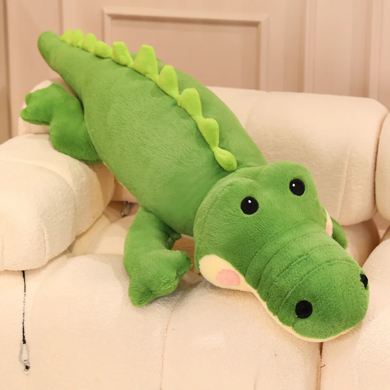 

100/130 см имитация крокодила, плюшевые игрушки, мягкие животные, плюшевая длинная подушка в виде крокодила, кукла, украшение для дома, подарок для ребенка
