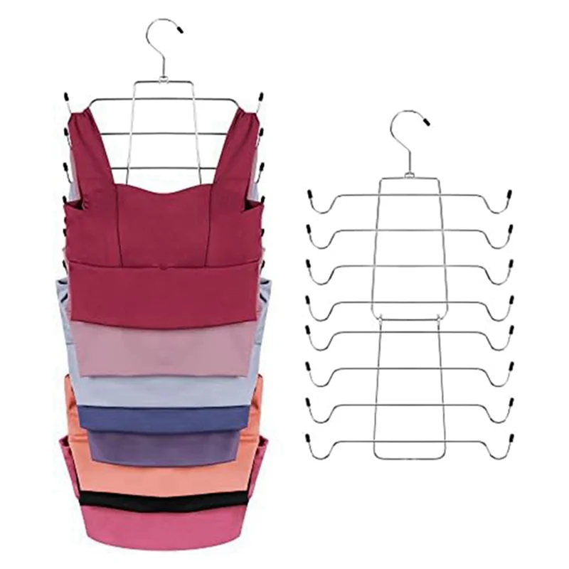 

【Best Selling】2X Tank Top Hanger,Space Saving Hangers,Non-Slip Hanging Sport Holder,Closet Organizers And Storage