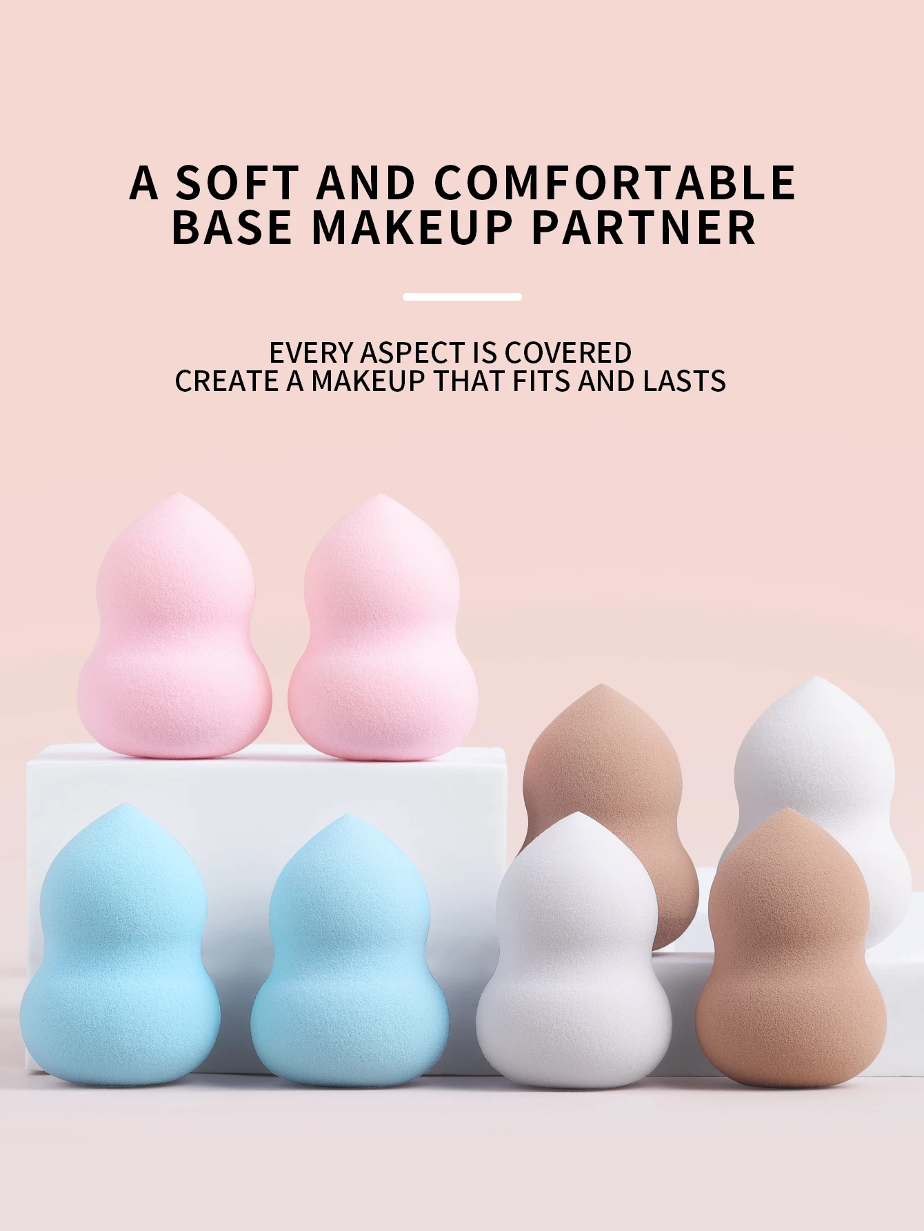 新しいリキッドファンデーションコットンはとても柔らかく、メイクアップエッグパウダーパフセット、水滴スポンジ、エアクッションパフツールに最適です。