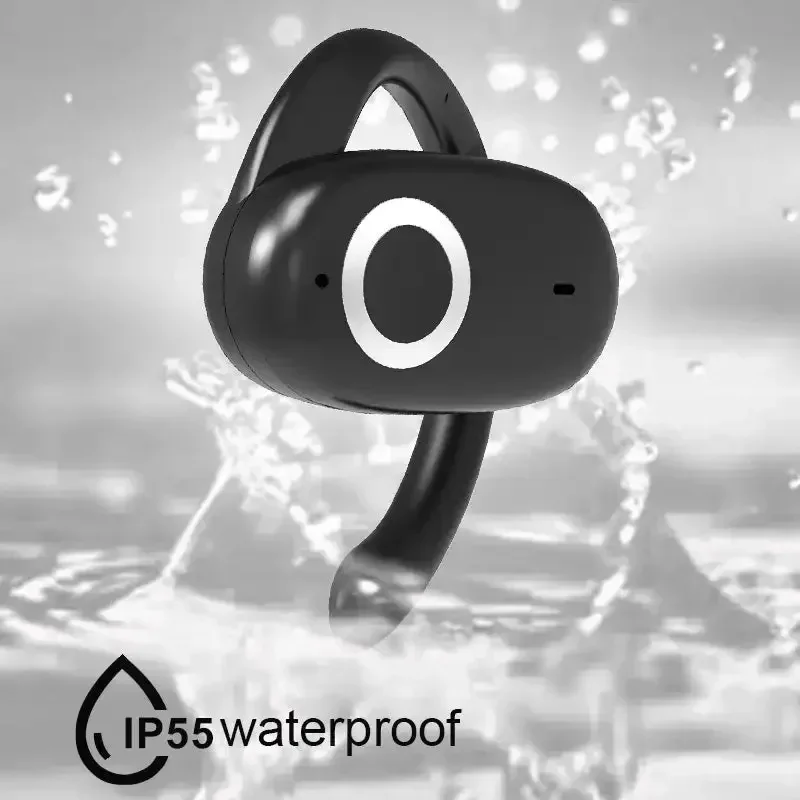 OWS Bluetooth Headset High Sound Quality 3D Surround Sound Open Wireless Waterproof Earphones Intelligent Digital Display