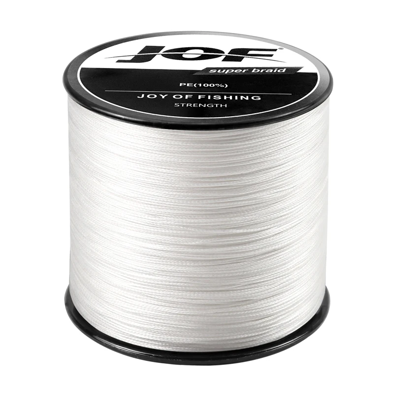 Jof geflochtene Angelschnur 4 Stränge 1000m 500m 300m Multi filament schnur Karpfen angeln 8-80lb Pe Angelschnur Seefischerei 4x Geflecht draht