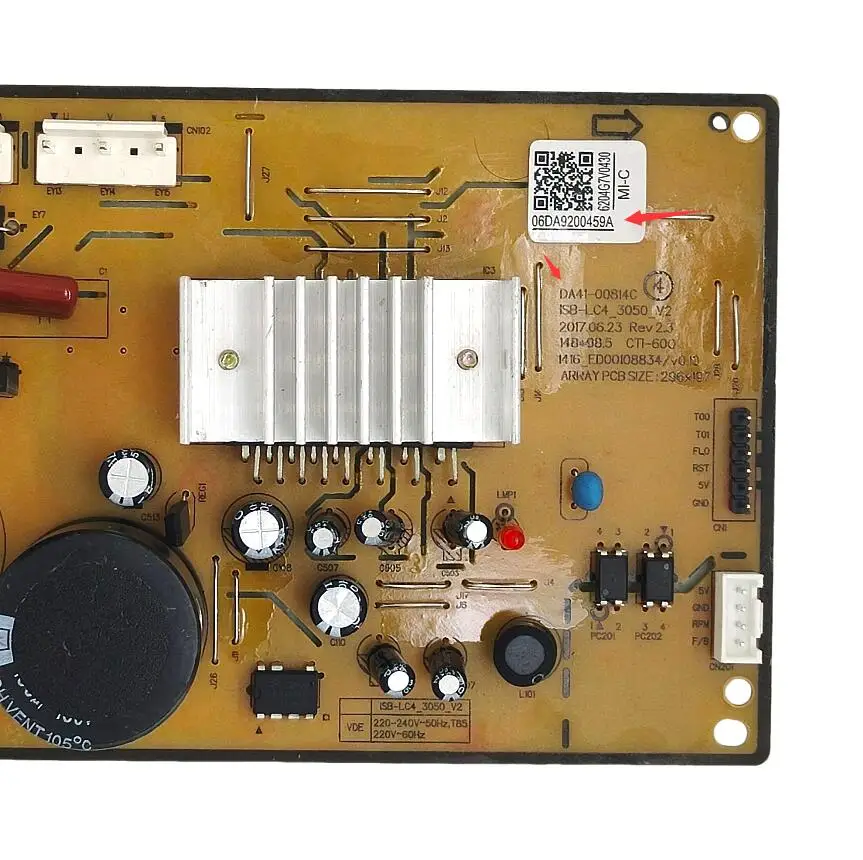 Nueva placa de ordenador para refrigerador Samsung, placa de conversión de frecuencia DA41-00814B DA41-00814C DA41-00814A DA92-00459A