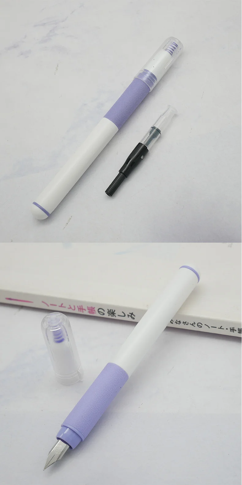 Japan Platin 12 Füll federhalter Slip Seal Cap einen Schlag frei 6 Tinten kapseln Tinten spender Student Schreiben & Zeichnen – Detail 5