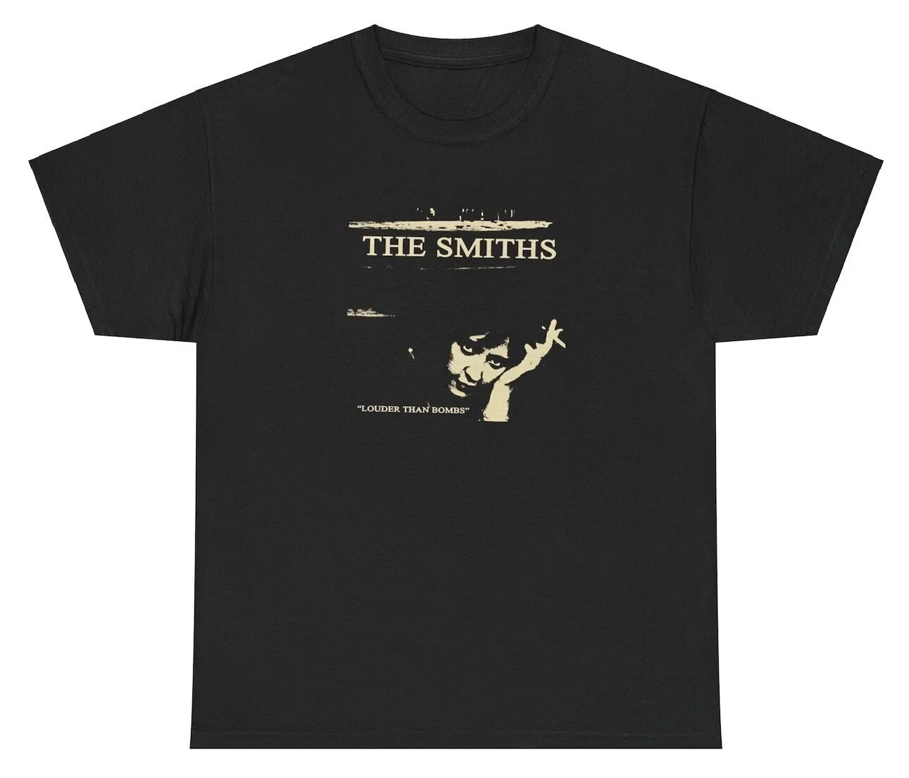 The Smiths T Shirt Band Gift Fan Morrissey 80s Louder Than Bombs Rock Band Tee