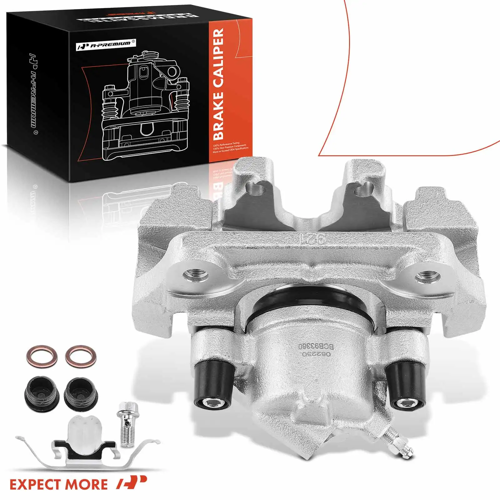 A-Premium Front Right Disc Brake Caliper with Bracket for BMW 323i 2006-2011 328i 2008-2013 328xi 2008 328i xDrive 2009-2013 X1