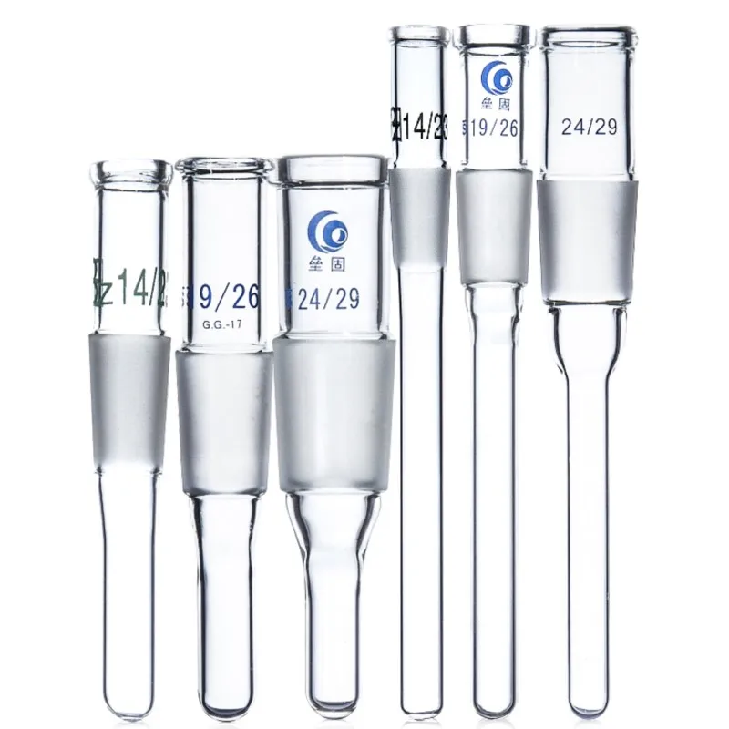 Glass Thermometer Adapter 40/100mm Stem Thermometry Tube 13/19/23/24/26/29 joint lab supplies