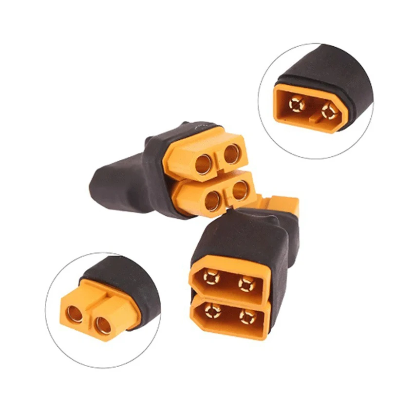 Parallel Series Adapter Accessories XT90/XT60/XT30/T Plug-in Converter Connector Lithium Battery Connector Replacement
