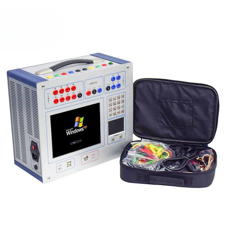 Three-Phase Relay Test Motor Protection Relay Protection Tester