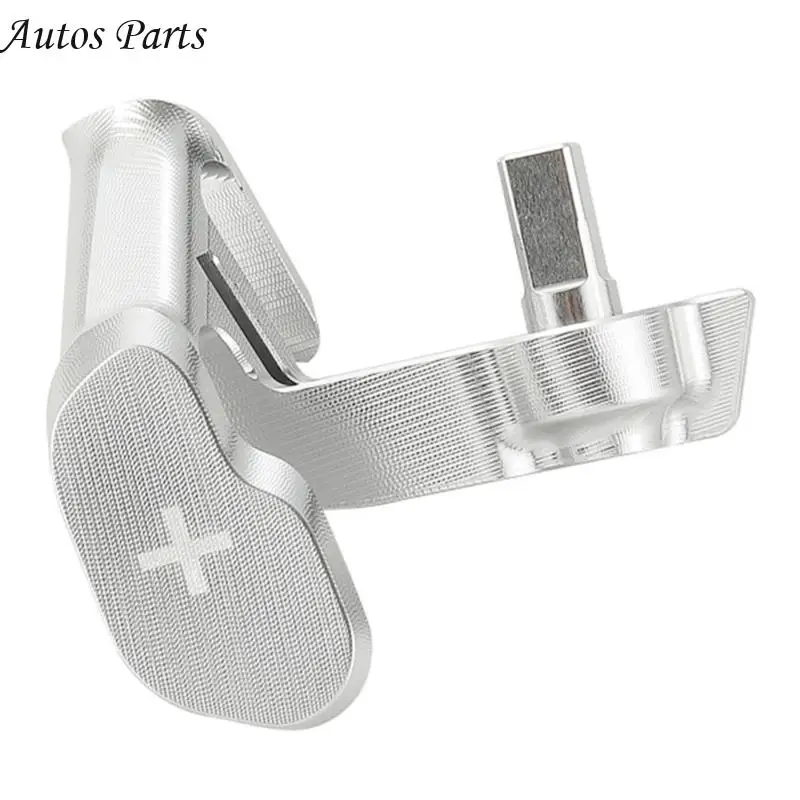57BA Aluminum Throttle Lever Thumb Tap Motorbike Accessories Easy Installation Control Thumb Shifter Paddle