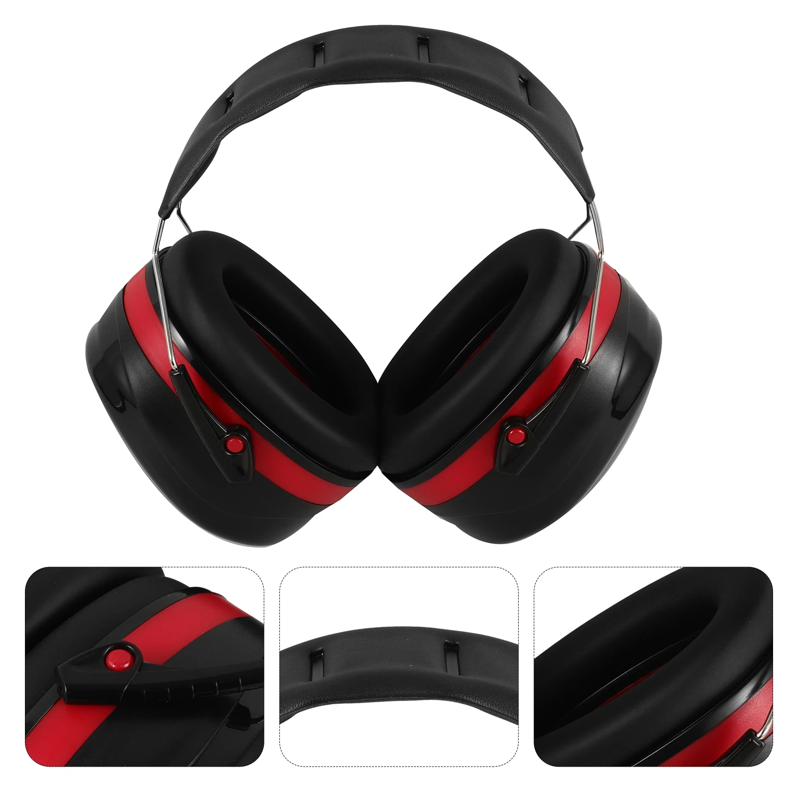 

【】Noise Muffs Comfortable Hearing Protection Soft Noise Reduction Ear Protector Sponge Ear Protector For Workshop Use