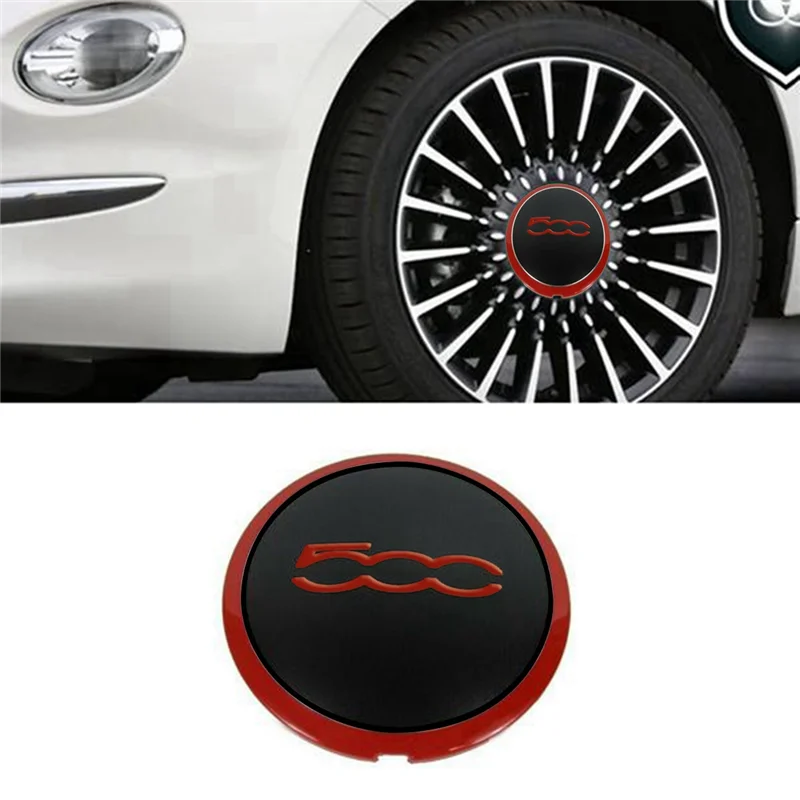 1Pcs 133Mm Hubcap for Fiat 500 500C 500L Wheel Centre Hub Caps Emblem Sticker 68078419AC 68078421AC 51884863