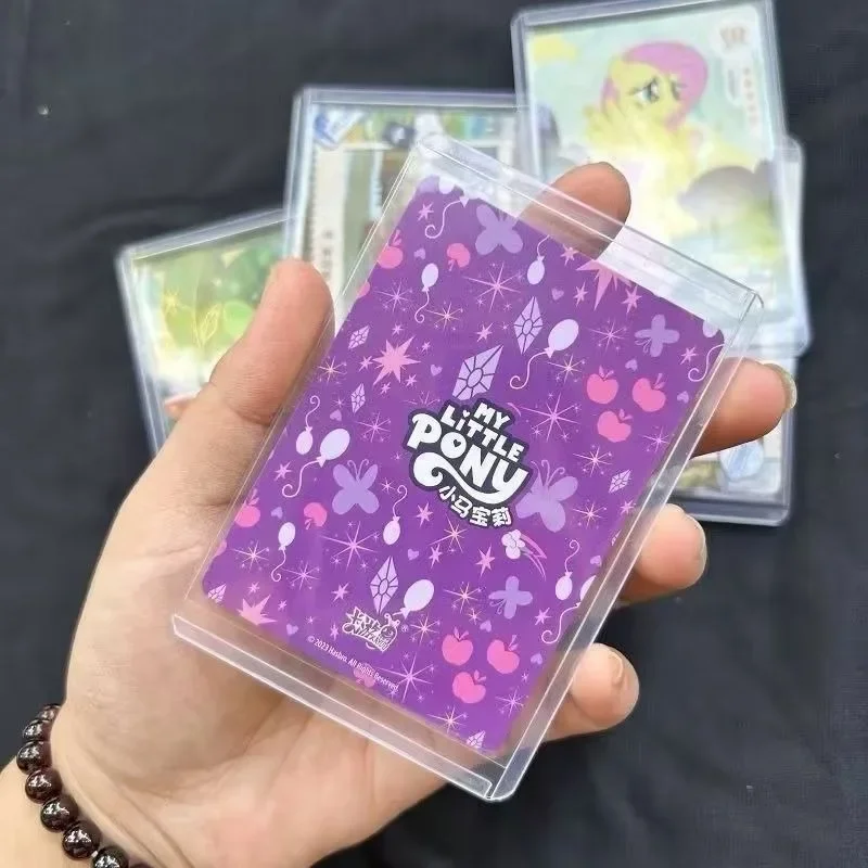 25szt Twarde plastikowe koszulki na karty Ładowarki Wyświetlacz albumów Yugioh Karty Pokemon Handel Folder ochronny Gra Uchwyt na segregator