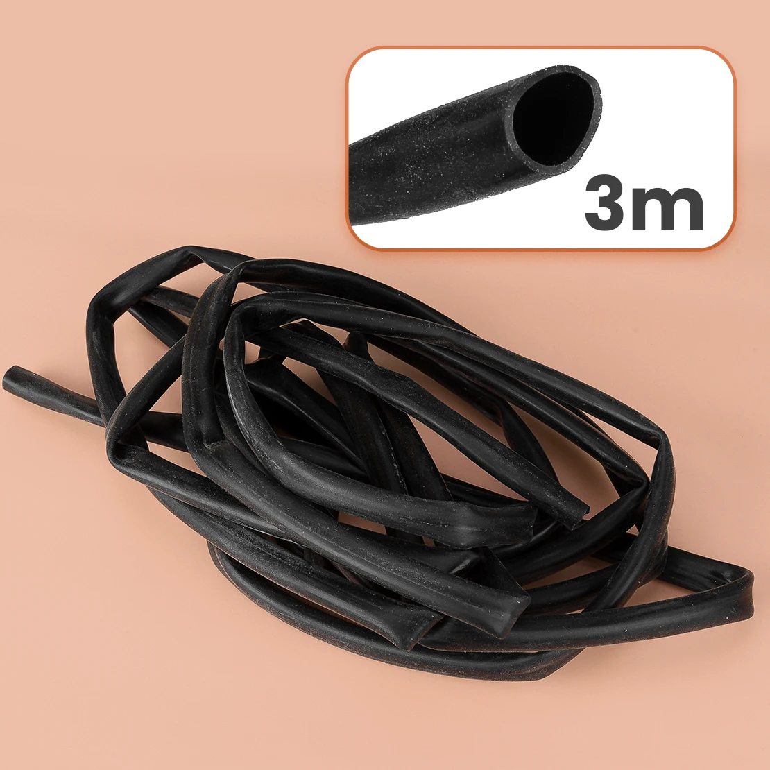 

Черный 12-миллиметровый шиномонтажный станок, трубка для воздушной линии, быстроразъемный шланг длиной 3 м, силикон