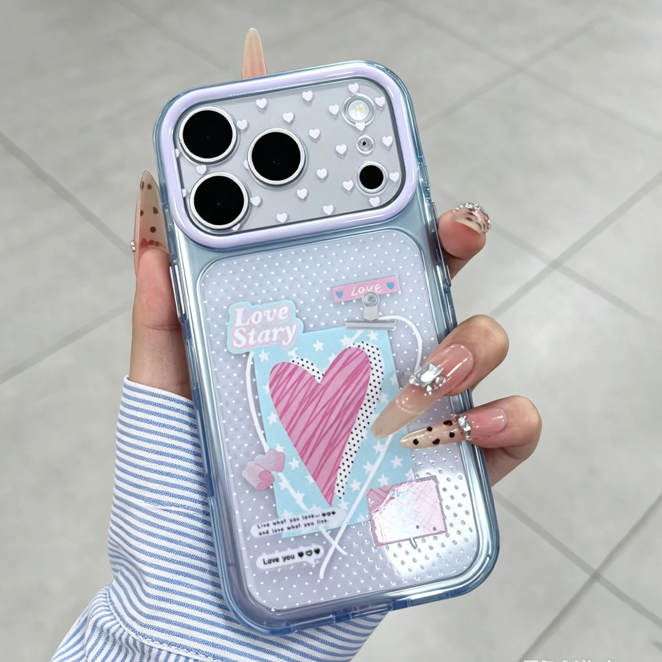 Phone Case Clear - Милый чехол для телефона с узором