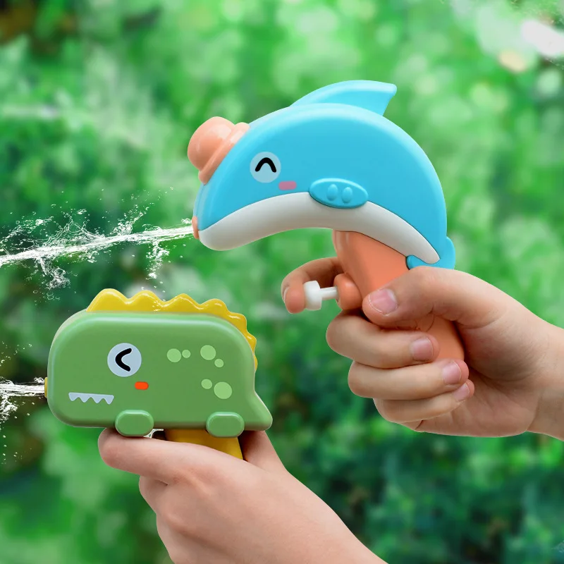 

Umfinger Cute Animal Series Mini Water Guns for Kids Kawaii Outdoor Water Fun Toys Creative Funny Shark Dolphin Pools Toy