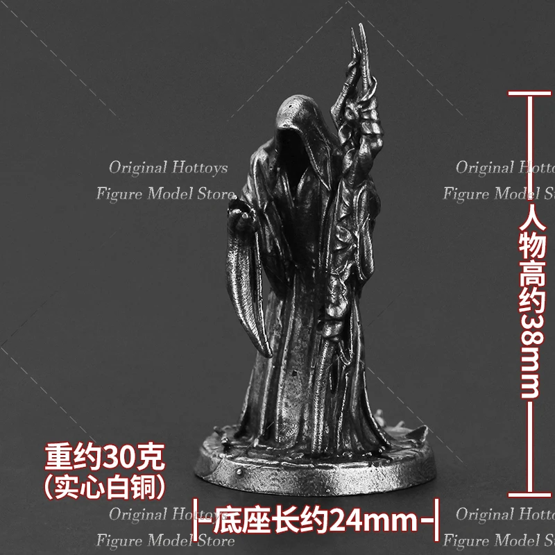 In Stock 1/35 Scale Men Soldier Model Metal Sickle Reaper Reaper Desktop Ornament Full Set About 5cm Action Figure Toys