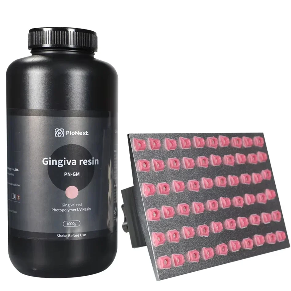Resine Per Stampanti 3D Dentali PN-GM 1000G Di Alta Qualità, Resine Per Stampanti 3D 385Nm, Resina Gengivale-image