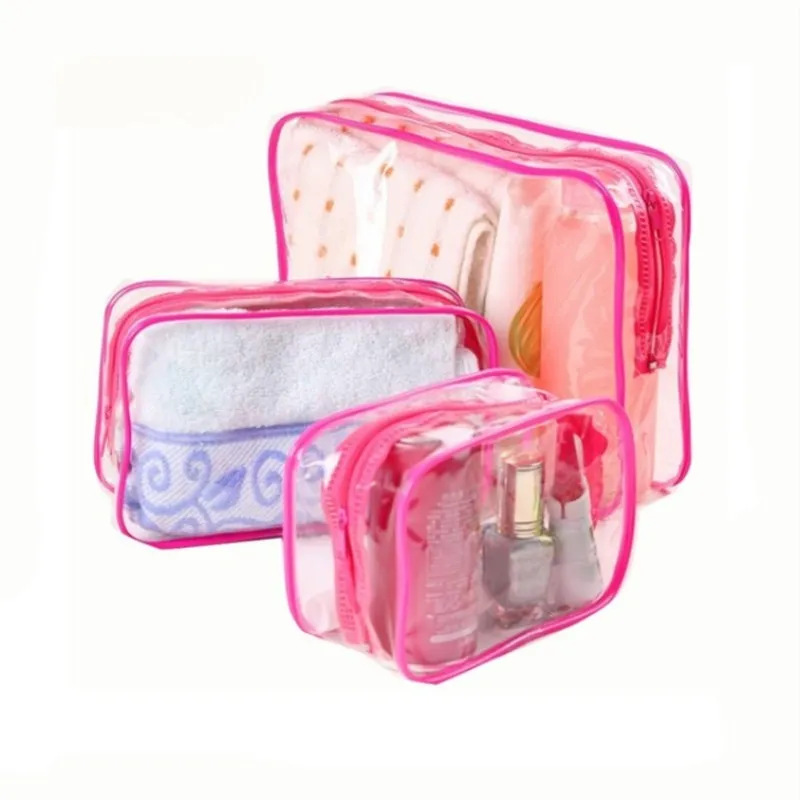 Swimming Bag Transparent Handbags Beach Pool Organizer For Women Sports Travel Bathing Storage Bag Waterproof Phone Pouch