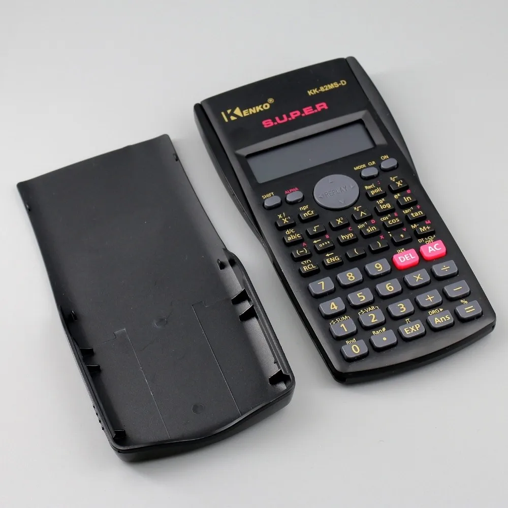 Calculadora científica con pantalla de 12 dígitos, pantalla de 2 líneas, calculadora multifuncional de 240 funciones, operación Simple, pantalla grande