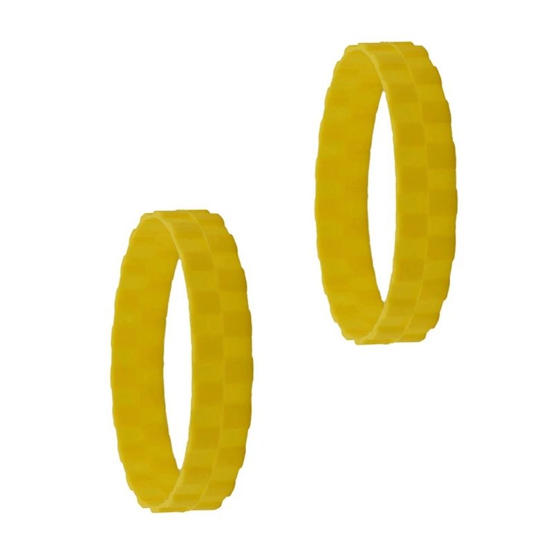 جلد إطار مضاد للانزلاق لروبوت شاو ، قطع غيار صفراء ، روبوروك S50 ، S55 ، S6 ، S5 Max ، 1S ، 2S ، T4 ، T6 ، 1C ، 6