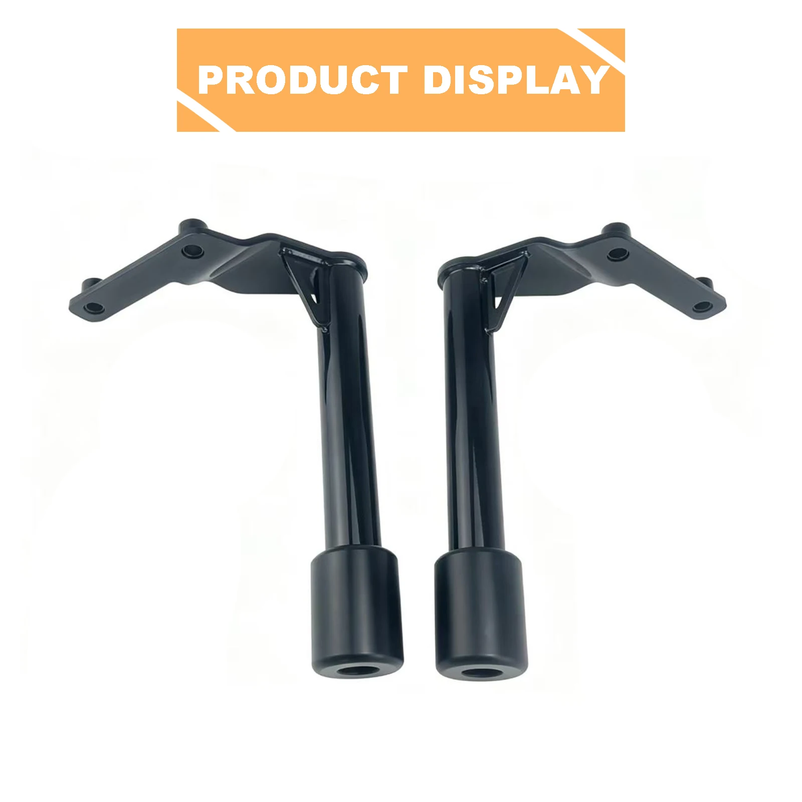 Softail Passenger Peg Crash Bars with CNC Slider End Caps for Harley 2018-Later Low Rider Street Bob Fat Bob Sport Glide